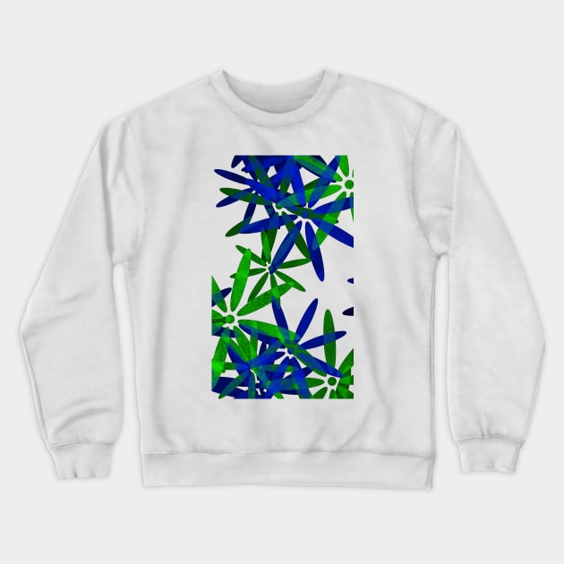 Dark Flower Power Crewneck Sweatshirt by xaxuokxenx